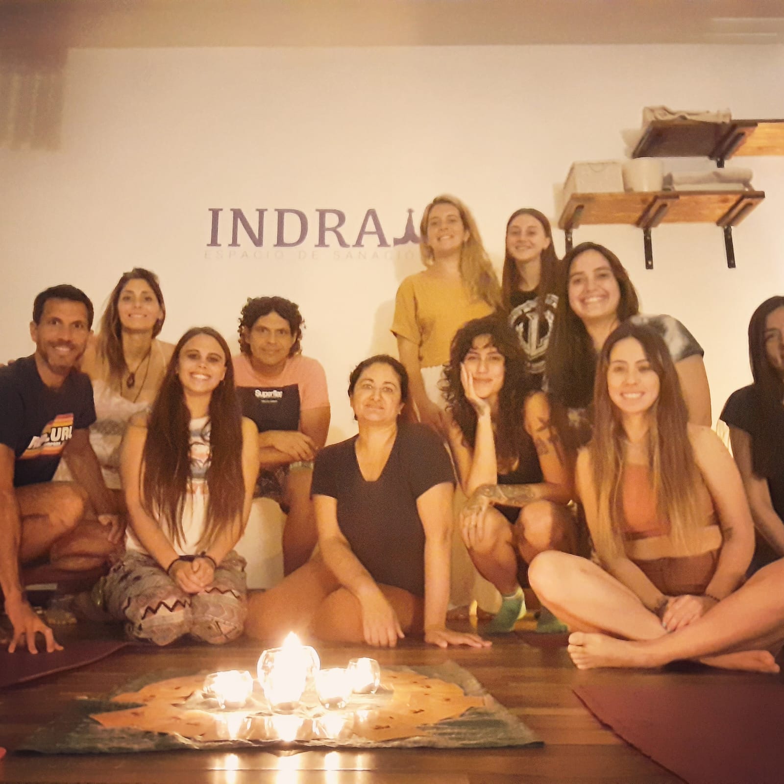 Círculo del Club de Respironautas al cierre de un encuentro
